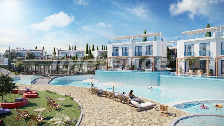 Appartement du développeur еn Kyrénia, Chypre du Nord vue sur la mer piscine versement - acheter un bien immobilier en Turquie - 73683
