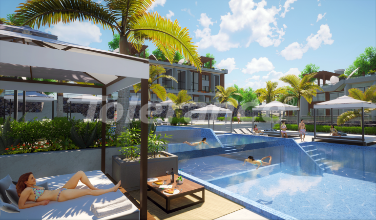 Appartement du développeur еn Kyrénia, Chypre du Nord vue sur la mer piscine versement - acheter un bien immobilier en Turquie - 73730