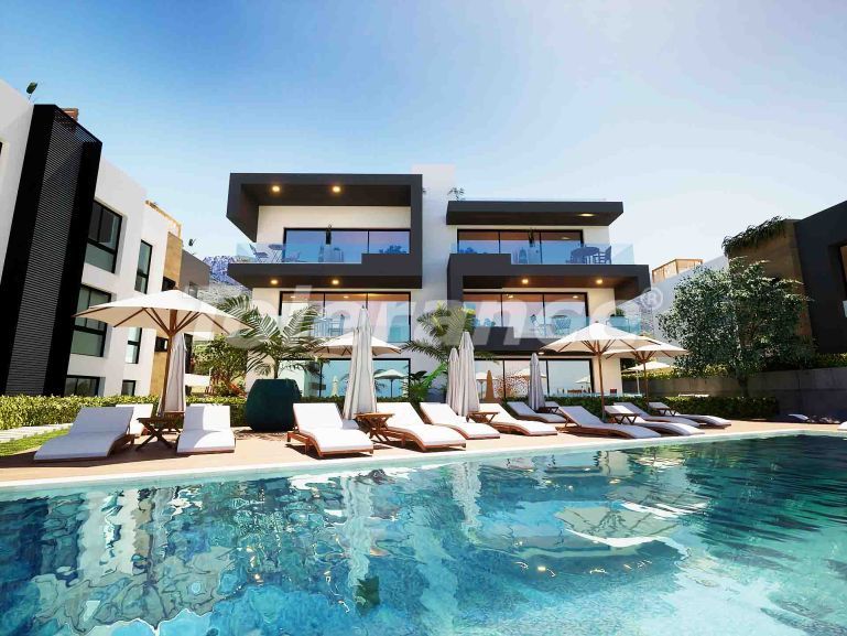 Apartment from the developer in Kyrenia, Northern Cyprus with sea view with pool with installment - buy realty in Turkey - 73951