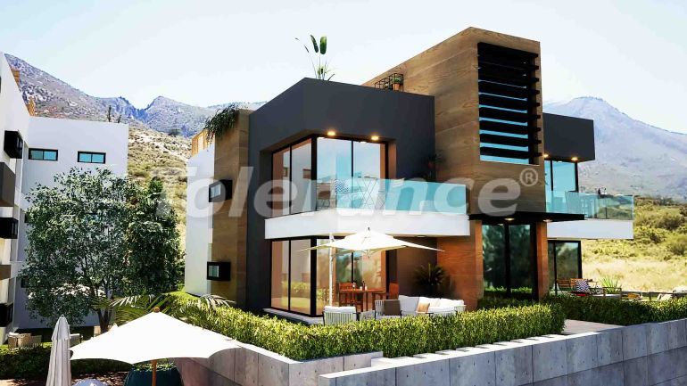 آپارتمان از سازنده که در گیرنه, قبرس شمالی منظره دریا استخر اقساط - خرید ملک در ترکیه - 73954