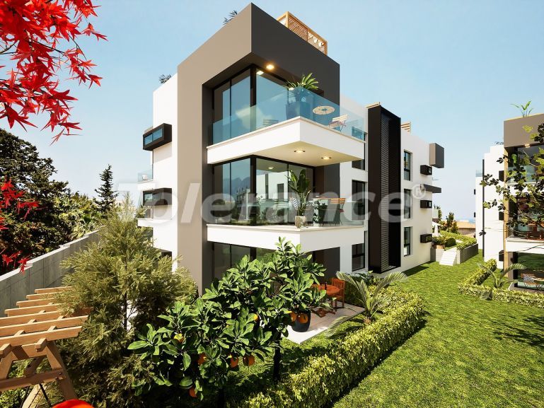 آپارتمان از سازنده که در گیرنه, قبرس شمالی منظره دریا استخر اقساط - خرید ملک در ترکیه - 73961