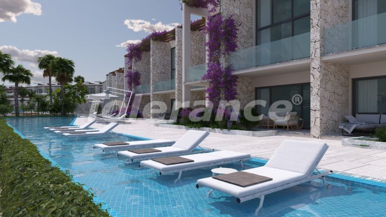 Apartment from the developer in Kyrenia, Northern Cyprus with sea view with pool with installment - buy realty in Turkey - 75300