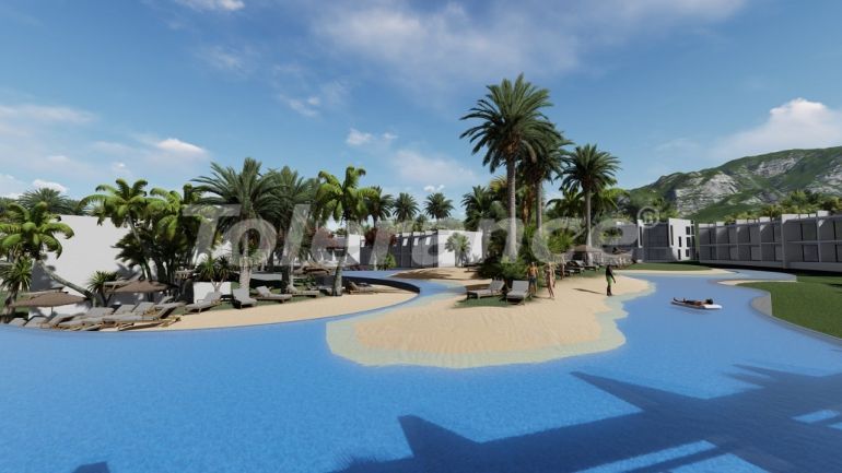 Apartment from the developer in Kyrenia, Northern Cyprus with sea view with pool with installment - 75921 Apartment from the developer in Kyrenia, Northern Cyprus with sea view with pool with installment - buy realty in Turkey - 75921