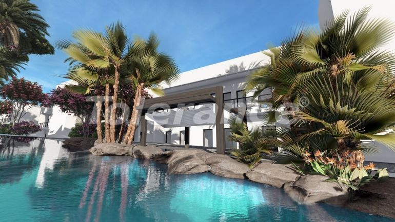 Appartement van de ontwikkelaar in Kyrenie, Noord-Cyprus zeezicht zwembad afbetaling - onroerend goed kopen in Turkije - 75928