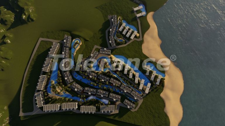 Apartment from the developer in Kyrenia, Northern Cyprus with sea view with pool with installment - 75940 Apartment from the developer in Kyrenia, Northern Cyprus with sea view with pool with installment - buy realty in Turkey - 75940