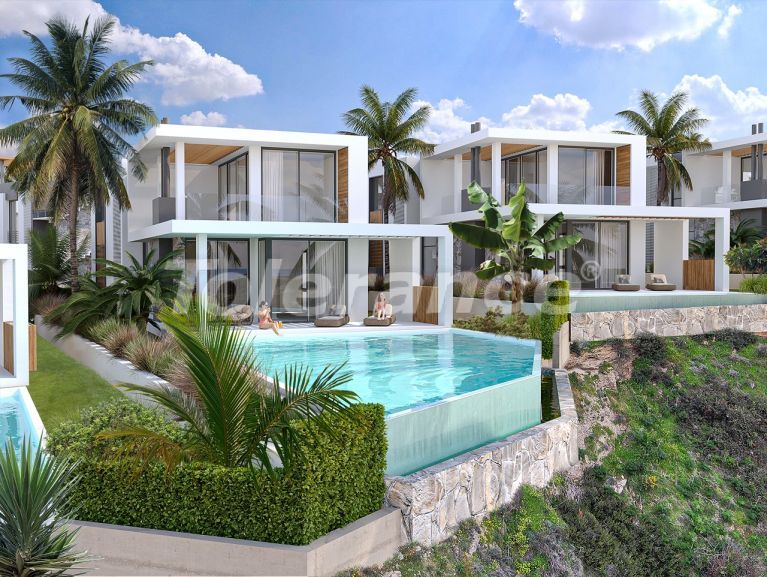 Appartement van de ontwikkelaar in Kyrenie, Noord-Cyprus zeezicht zwembad afbetaling - onroerend goed kopen in Turkije - 76545