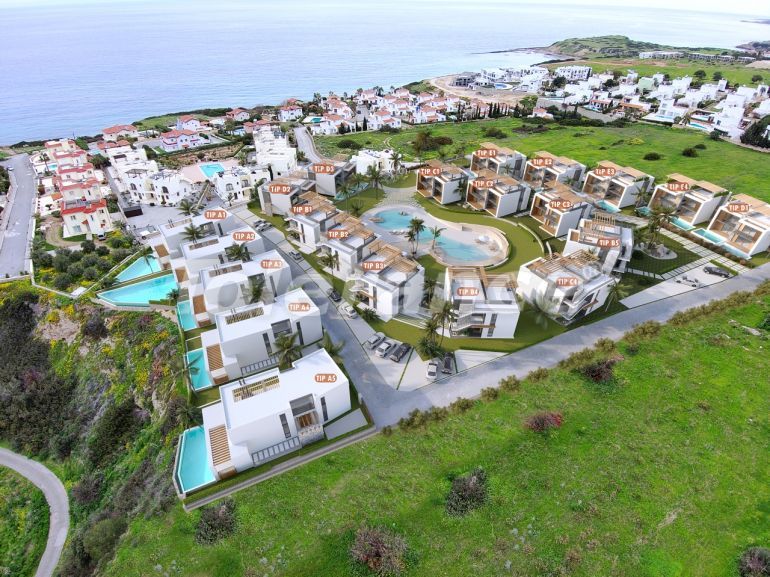 Appartement du développeur еn Kyrénia, Chypre du Nord vue sur la mer piscine versement - acheter un bien immobilier en Turquie - 76554