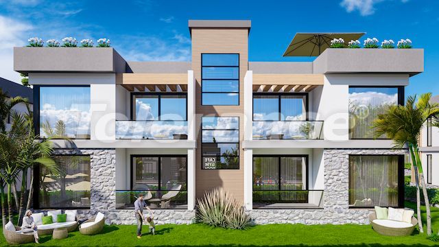 Apartment from the developer in Kyrenia, Northern Cyprus with sea view with pool with installment - buy realty in Turkey - 76643
