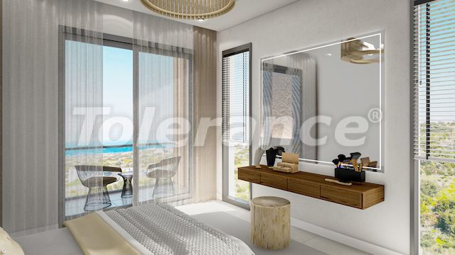 Apartment from the developer in Kyrenia, Northern Cyprus with sea view with pool with installment - buy realty in Turkey - 76652