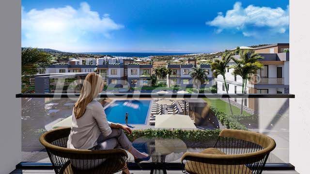 Apartment from the developer in Kyrenia, Northern Cyprus with sea view with pool with installment - buy realty in Turkey - 76657