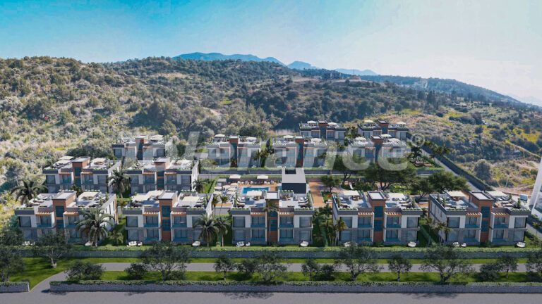 Apartment from the developer in Kyrenia, Northern Cyprus with sea view with pool with installment - buy realty in Turkey - 76663