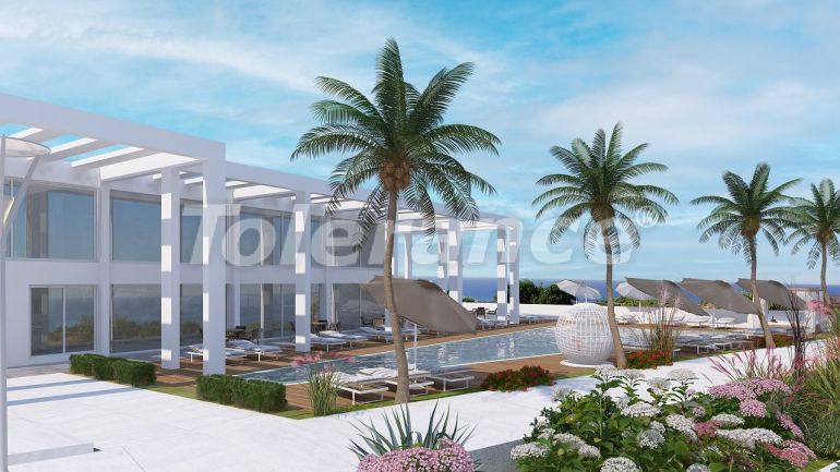Apartment from the developer in Kyrenia, Northern Cyprus with sea view with pool with installment - buy realty in Turkey - 76735