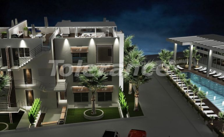 Apartment from the developer in Kyrenia, Northern Cyprus with sea view with pool with installment - buy realty in Turkey - 76738