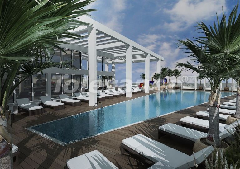 Apartment from the developer in Kyrenia, Northern Cyprus with sea view with pool with installment - buy realty in Turkey - 76742