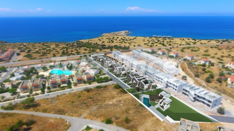 Apartment from the developer in Kyrenia, Northern Cyprus with sea view with pool with installment - buy realty in Turkey - 76751