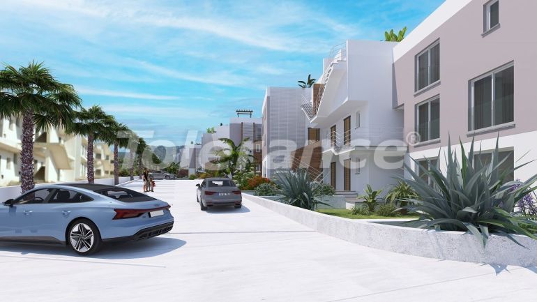 Apartment from the developer in Kyrenia, Northern Cyprus with sea view with pool with installment - buy realty in Turkey - 76761