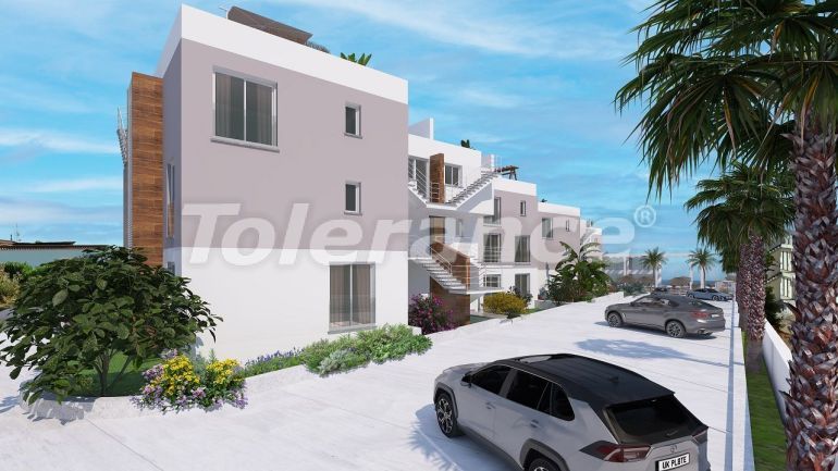 Apartment from the developer in Kyrenia, Northern Cyprus with sea view with pool with installment - buy realty in Turkey - 76762