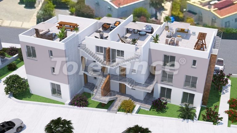Apartment from the developer in Kyrenia, Northern Cyprus with sea view with pool with installment - buy realty in Turkey - 76766