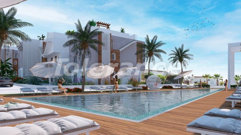 Appartement van de ontwikkelaar in Kyrenie, Noord-Cyprus zeezicht zwembad afbetaling - onroerend goed kopen in Turkije - 76783