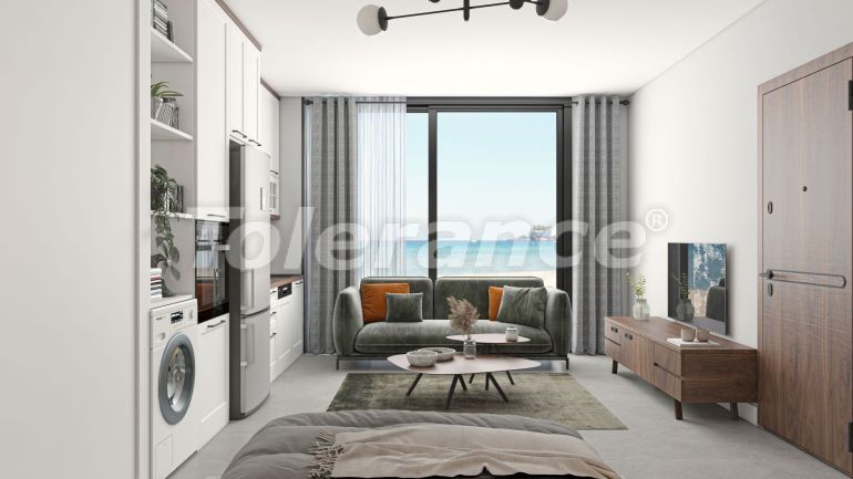 Apartment from the developer in Kyrenia, Northern Cyprus with sea view with pool with installment - buy realty in Turkey - 77137