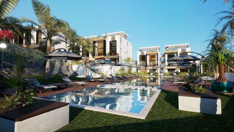 Apartment from the developer in Kyrenia, Northern Cyprus with pool with installment - buy realty in Turkey - 77157