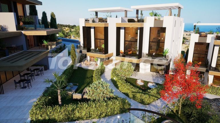 Appartement van de ontwikkelaar in Kyrenie, Noord-Cyprus zwembad afbetaling - onroerend goed kopen in Turkije - 77162
