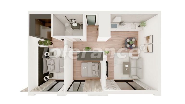 Apartment from the developer in Kyrenia, Northern Cyprus with installment - 80821 Apartment from the developer in Kyrenia, Northern Cyprus with installment - buy realty in Turkey - 80821
