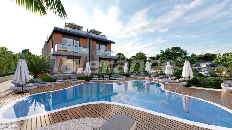 Appartement van de ontwikkelaar in Kyrenie, Noord-Cyprus zwembad afbetaling - onroerend goed kopen in Turkije - 81114