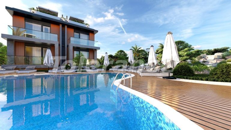 Apartment in Kyrenia, Northern Cyprus with pool with installment - buy realty in Turkey - 81145