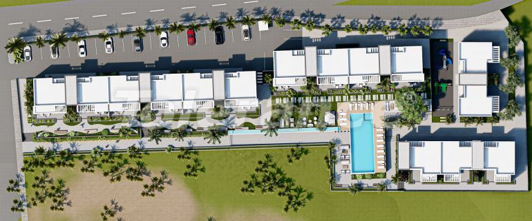 Appartement du développeur еn Kyrénia, Chypre du Nord vue sur la mer piscine - 81208 Appartement du développeur еn Kyrénia, Chypre du Nord vue sur la mer piscine - acheter un bien immobilier en Turquie - 81208
