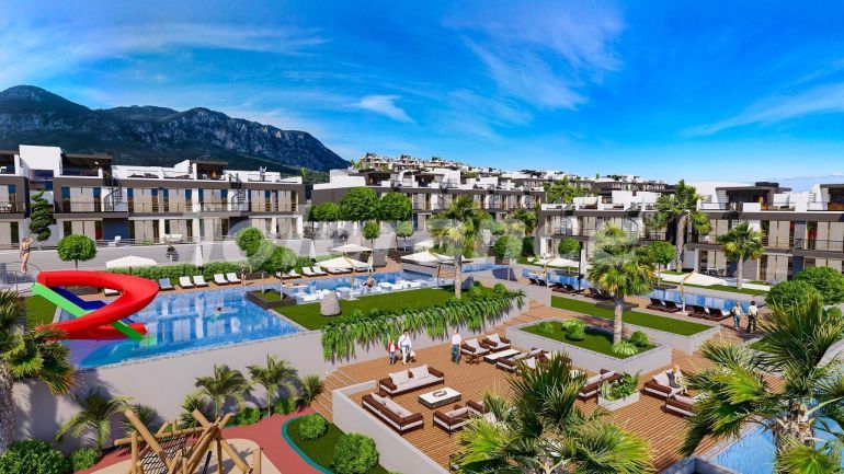 Apartment from the developer in Kyrenia, Northern Cyprus with sea view with pool with installment - buy realty in Turkey - 82700