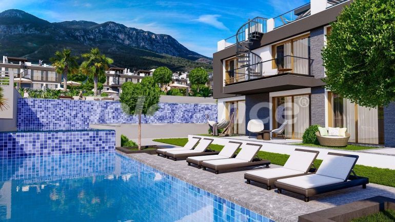 Apartment from the developer in Kyrenia, Northern Cyprus with sea view with pool with installment - buy realty in Turkey - 82806