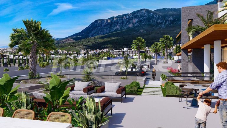 شقق من المتعهد في:في كيرينيا, قبرص الشمالية اطلالة على البحر مسبح تقسيط - شراء عقار في تركيا - 82824