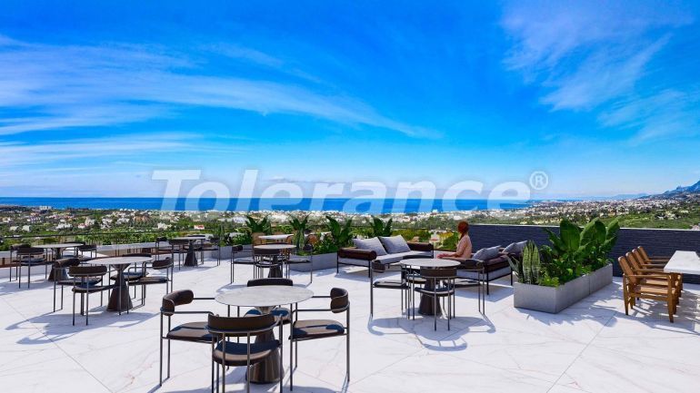 شقق من المتعهد في:في كيرينيا, قبرص الشمالية اطلالة على البحر مسبح تقسيط - شراء عقار في تركيا - 82825