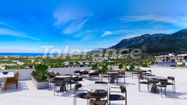 شقق من المتعهد في:في كيرينيا, قبرص الشمالية اطلالة على البحر مسبح تقسيط - شراء عقار في تركيا - 82826