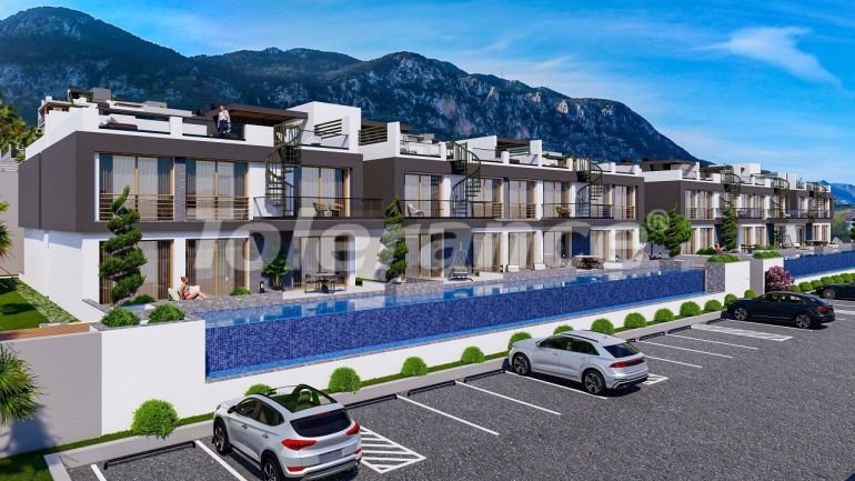 Appartement van de ontwikkelaar in Kyrenie, Noord-Cyprus zeezicht zwembad afbetaling - onroerend goed kopen in Turkije - 82828