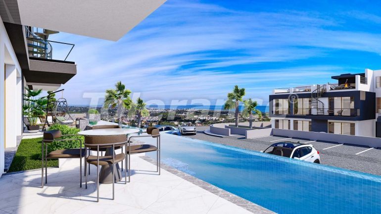Apartment from the developer in Kyrenia, Northern Cyprus with sea view with pool with installment - 82830 Apartment from the developer in Kyrenia, Northern Cyprus with sea view with pool with installment - buy realty in Turkey - 82830