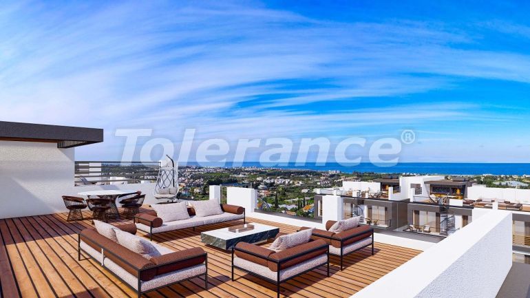 Apartment from the developer in Kyrenia, Northern Cyprus with sea view with pool with installment - 82833 Apartment from the developer in Kyrenia, Northern Cyprus with sea view with pool with installment - buy realty in Turkey - 82833