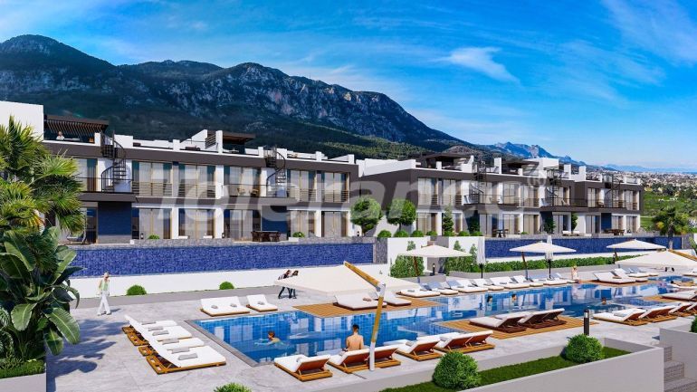 Apartment from the developer in Kyrenia, Northern Cyprus with sea view with pool with installment - buy realty in Turkey - 82836