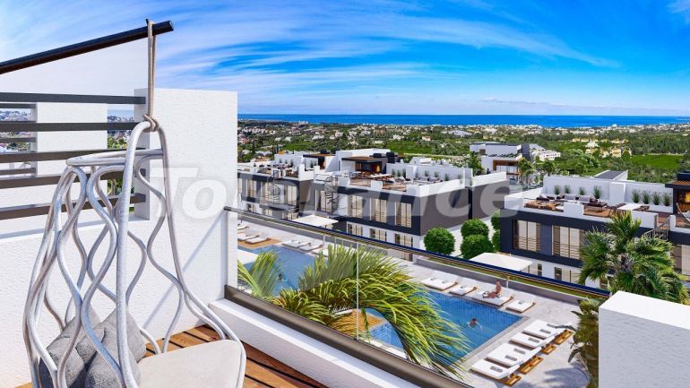 Apartment from the developer in Kyrenia, Northern Cyprus with sea view with pool with installment - 82839 Apartment from the developer in Kyrenia, Northern Cyprus with sea view with pool with installment - buy realty in Turkey - 82839