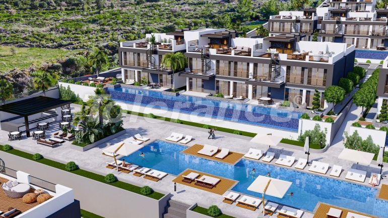 Apartment from the developer in Kyrenia, Northern Cyprus with sea view with pool with installment - 82840 Apartment from the developer in Kyrenia, Northern Cyprus with sea view with pool with installment - buy realty in Turkey - 82840