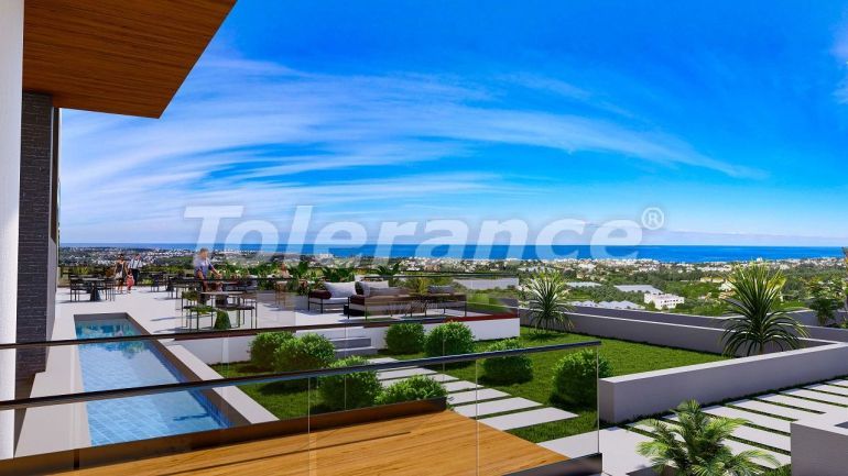 Apartment from the developer in Kyrenia, Northern Cyprus with sea view with pool with installment - 82844 Apartment from the developer in Kyrenia, Northern Cyprus with sea view with pool with installment - buy realty in Turkey - 82844