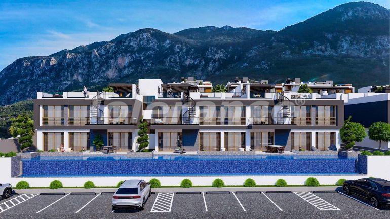 Apartment from the developer in Kyrenia, Northern Cyprus with sea view with pool with installment - 82854 Apartment from the developer in Kyrenia, Northern Cyprus with sea view with pool with installment - buy realty in Turkey - 82854