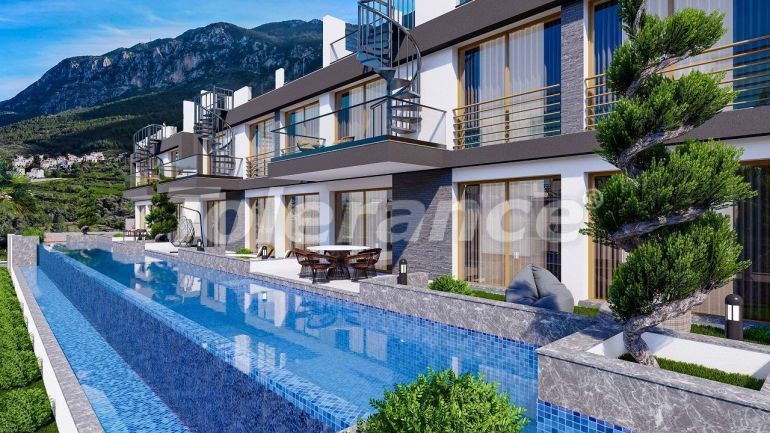 Appartement van de ontwikkelaar in Kyrenie, Noord-Cyprus zeezicht zwembad afbetaling - onroerend goed kopen in Turkije - 82856
