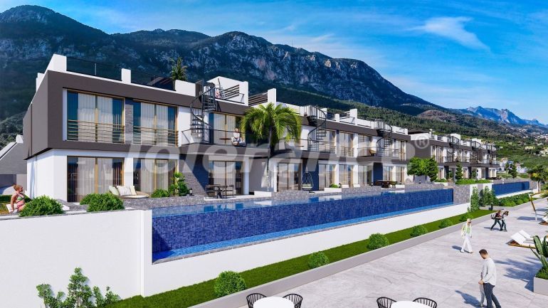 Apartment from the developer in Kyrenia, Northern Cyprus with sea view with pool with installment - 82859 Apartment from the developer in Kyrenia, Northern Cyprus with sea view with pool with installment - buy realty in Turkey - 82859