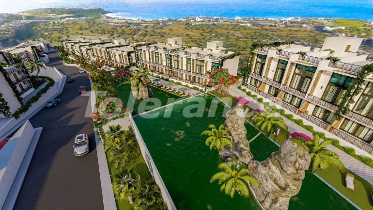 Appartement van de ontwikkelaar in Kyrenie, Noord-Cyprus zeezicht zwembad afbetaling - onroerend goed kopen in Turkije - 83056