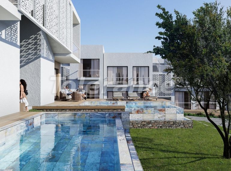 آپارتمان از سازنده که در گیرنه, قبرس شمالی منظره دریا استخر اقساط - خرید ملک در ترکیه - 83317