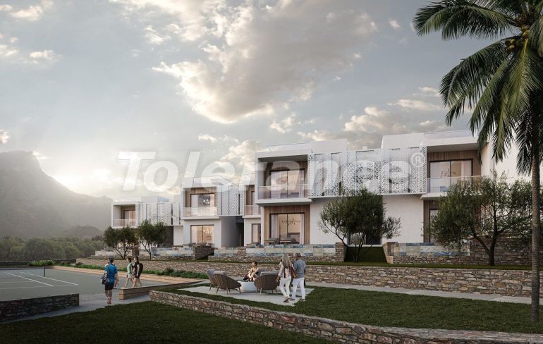 Appartement van de ontwikkelaar in Kyrenie, Noord-Cyprus zeezicht zwembad afbetaling - onroerend goed kopen in Turkije - 83321