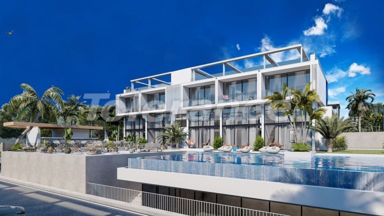 Apartment from the developer in Kyrenia, Northern Cyprus with sea view with pool with installment - 83528 Apartment from the developer in Kyrenia, Northern Cyprus with sea view with pool with installment - buy realty in Turkey - 83528