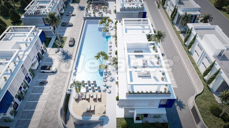 Apartment from the developer in Kyrenia, Northern Cyprus with sea view with pool with installment - 83544 Apartment from the developer in Kyrenia, Northern Cyprus with sea view with pool with installment - buy realty in Turkey - 83544